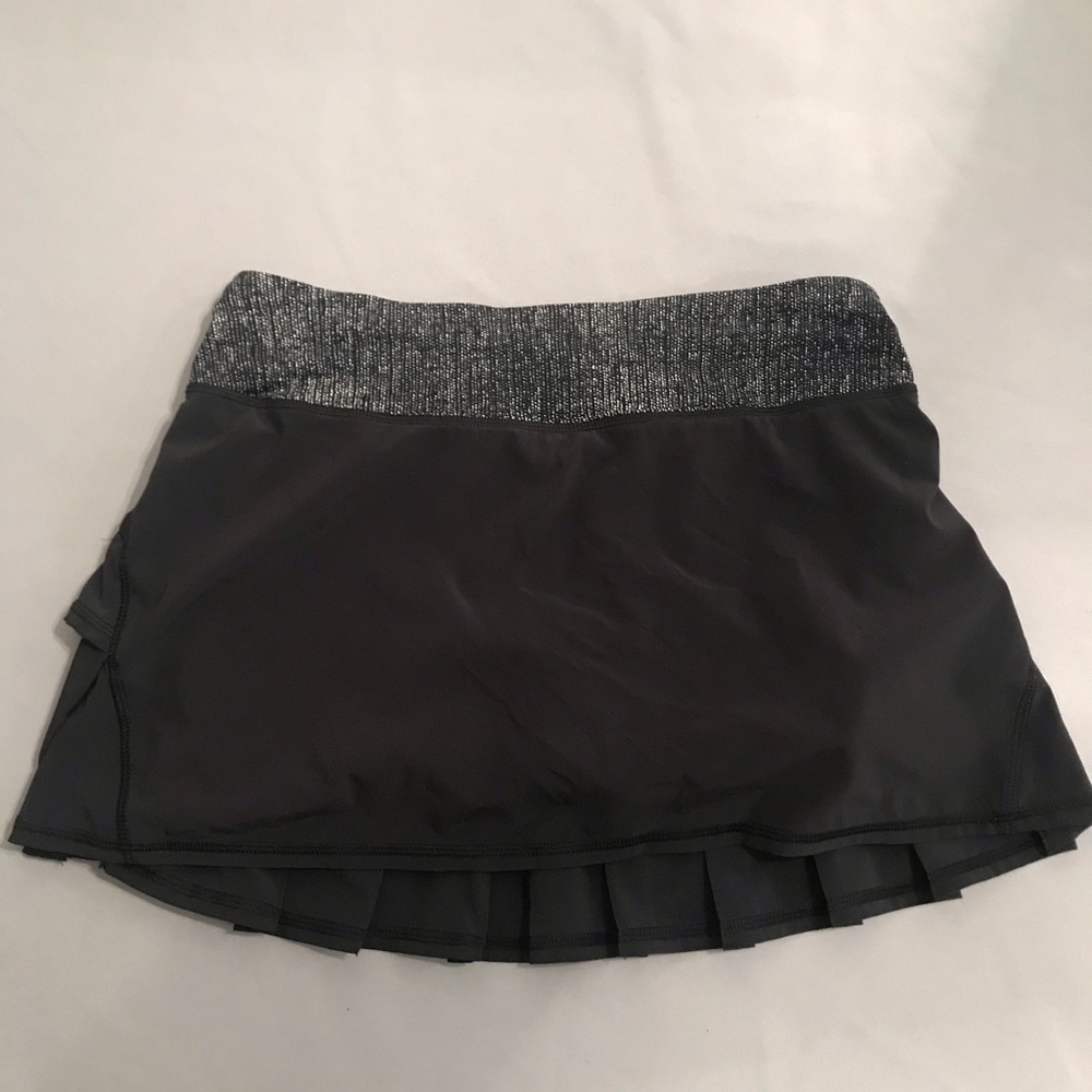 Lululemon Black Tennis Skirt Size 4